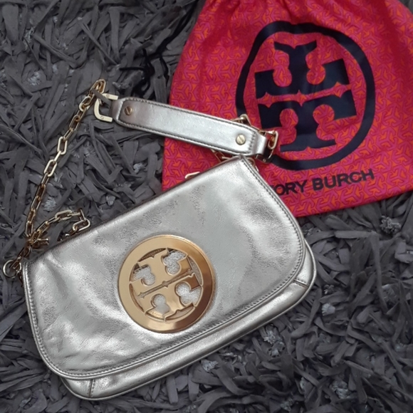 Tory Burch Handbags - TORY BURCH..GOLD AMANDA...FINAL PRICE!!!! FLAWED
